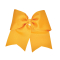 Extra Large 3" Grosgrain Bow with V-Cut Tails - Quick Ship - Bright Gold