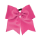 Extra Large 3" Grosgrain Bow with V-Cut Tails - Quick Ship - Hot Pink