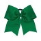 Extra Large 3" Grosgrain Bow with V-Cut Tails - Quick Ship - Kelly Green