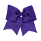 Extra Large 3" Grosgrain Bow with V-Cut Tails - Quick Ship - Purple