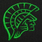 Trojan/Spartan Monogram Mascot (MM105)