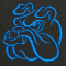 Bulldog Monogram Mascot (MM108)