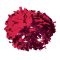 Solid Color 6" Metallic Baton Handle Poms - Metallic Red