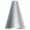 In Stock Blank 7" Mini Megaphones - Metallic Silver