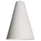 In Stock Blank 7" Mini Megaphones - Metallic Silver