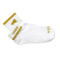 Megaphone/Cheer "Flip Top" Socks - Metallic Gold