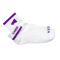 Megaphone/Cheer "Flip Top" Socks - Purple