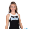 Stock Round Neck Racerback Cheer Uniform Shell Top