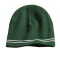 Sport-Tek® Spectator Beanie - Forest Green/White