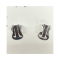 AB Crystal Earrings - Clip-on