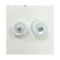 AB Crystal Earrings - Pierced Stud