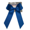 In-Stock Small Grosgrain Bow with Extended Tails - Royal Blue