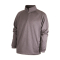 Quarter-Zip Fitted Pullover - Grey