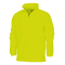 Quarter-Zip Fitted Pullover - Neon Yellow