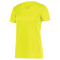 Ladies Nexgen Wicking V-Neck Tee - Safety Yellow