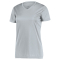 Ladies Nexgen Wicking V-Neck Tee - Silver