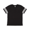 Vintage Football Tee - Black