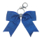 Glitter Keychain Bow - Royal Blue
