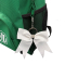 Glitter White Keychain Bow