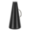 13" Molded Plastic Megaphone - Black