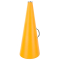 25" Molded Plastic Megaphone - Bright Gold