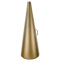 32" Molded Plastic Megaphone - Metallic Gold