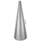 32" Molded Plastic Megaphone - Metallic Silver