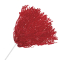 In Stock Rooter Poms - Solid Color - Red
