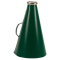 12" Riveted Plastic Megaphone - Forest/Dark Green