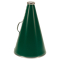 15" Riveted Plastic Megaphone - Forest/Dark Green