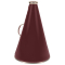 15" Riveted Plastic Megaphone - Maroon