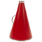 15" Riveted Plastic Megaphone - Red