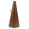 22" Riveted Plastic Megaphone - Metallic Gold