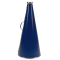 22" Riveted Plastic Megaphone - Navy Blue