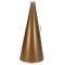 30" Riveted Plastic Megaphone - Metallic Gold