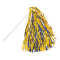 In Stock Rooter Poms - 3 Color - Royal Blue/Bright Gold/White