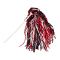 In Stock Rooter Poms - 3 Color - Black/Red/White