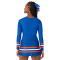 CC Fusion Sublimated Long Sleeve V-Neck Top - Campus Collection (SBDLSVF-043)