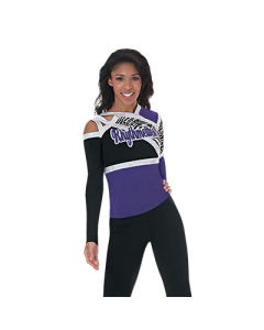 SpiritFlex Long Sleeve Asymmetrical Neck Top