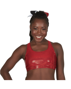 Specialty Fabric Racer Back Sports Bra