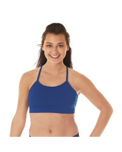 Specialty Fabric T-Back Sports Bra