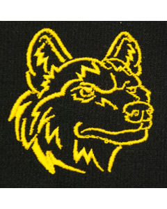 Husky Monogram Mascot (MM107)