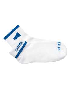 Megaphone/Cheer "Flip Top" Socks