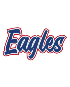 3 Color Tackle Twill Script Lettering (T8BNS3)