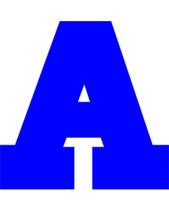 1 Color Tackle Twill Single Letter (TSLWPR1)