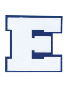 2 Color Tackle Twill Single Letter (TSLWPR2)