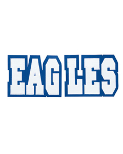 2 Color Split Tackle Twill Lettering (TVSCUPR2)