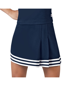 Stock Three Pleat A-Line Cheer Uniform Skirt