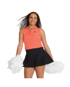 Ladies Micro-Mesh Sleeveless Polo