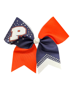 CC Fusion Extra Large Diagonal Flip Bow with Spangle Burst (HBCCDSP)